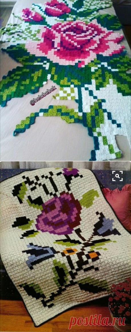 Вязаные пледы своими руками | razpetelka.ru