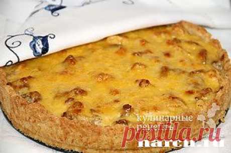 Пирог-жульен с курицей и грибами | Харч.ру - рецепты для любителей вкусно поесть