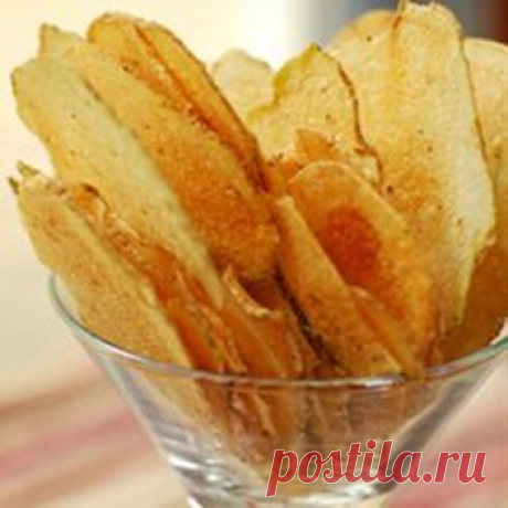 Картофельные чипсы а микроволновке