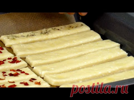 Нужен ДЕСЕРТ, посыпаю сахаром, нужна ЗАКУСКА - специями! ТВОРОЖНОЕ ТЕСТО на любой случай!