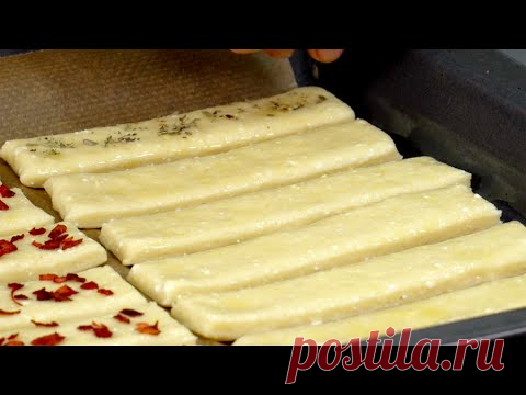 Нужен ДЕСЕРТ, посыпаю сахаром, нужна ЗАКУСКА - специями! ТВОРОЖНОЕ ТЕСТО на любой случай!