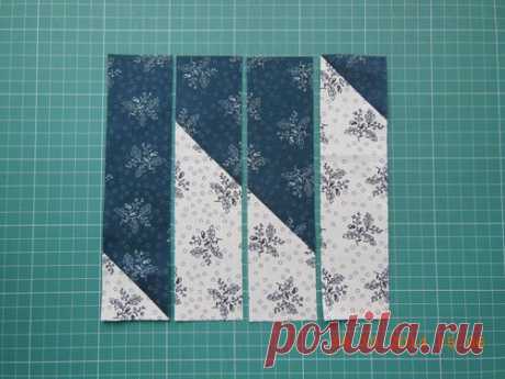 ЛОСКУТНЫЙ КЛУБ. Разрезалочки. Блоки из полос - Анна Вальтер