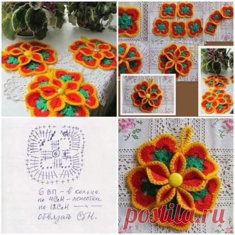 Фото / Handmade / Вязание. САЛФЕТКИ, СКАТЕРТИ, ШТОРЫ, КОВРИКИ,... / Pinme.ru / LanVan