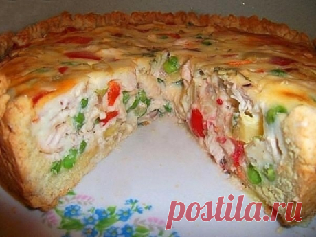Открытый чудо – пирог! Просто и вкусно! Настоятельно рекомендую эту вкуснотищу!