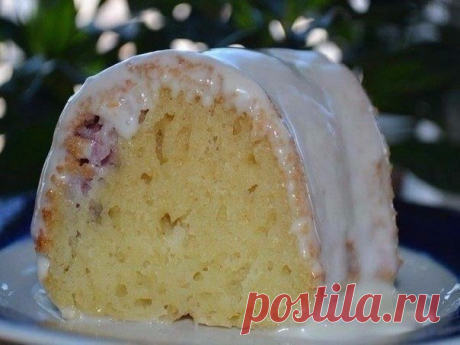 Манник с ягодами и сметанным кремом / Женское счастье!