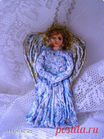 Ёлочные игрушки прапрабабушек. Лошадка и ангел. | Страна Мастеров