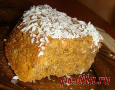 Быстрый морковно-ореховый пирог