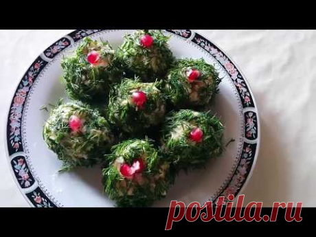 СЕЛЕДОЧНЫЕ ШАРИКИ - отличная закуска на новогоднем столе