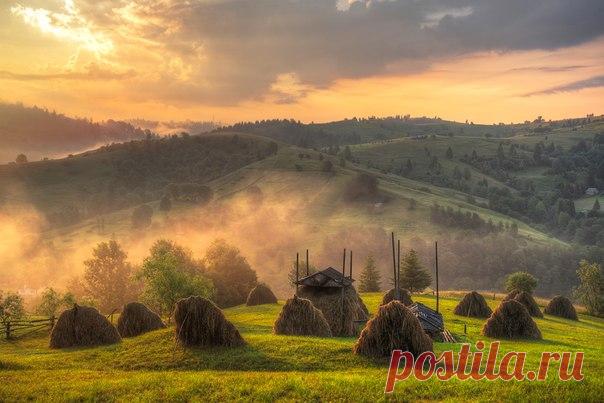 Утро в Карпатах. Автор фото — Эдуард Гордеев: nat-geo.ru/photo/user/116944/