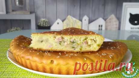 Заливной пирог с капустой Кулинарный рецепт