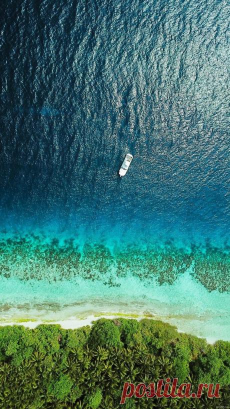 Красивые пейзажи на фон телефона.