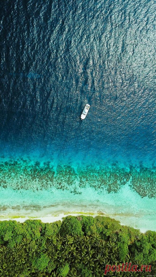 Красивые пейзажи на фон телефона.