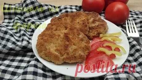 Как приготовить шницель из фарша Рецепт мяса Просто Вкусно - смотреть онлайн в поиске Яндекса по Видео