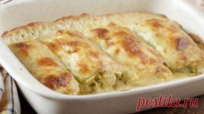 Голубцы с картошкой и грибным соусом | Кулинарушка - Вкусные Рецепты