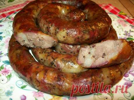 Домашняя колбаса - Вкуснотища необыкновенная!