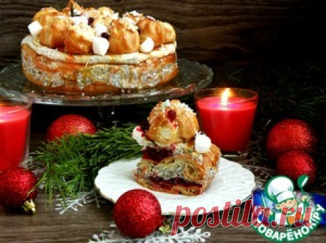 Заварной торт «Золотые купола» - кулинарный рецепт