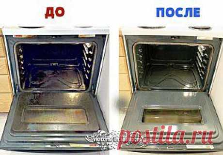как очистить духовку