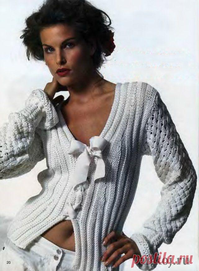 Жакет на ленточках