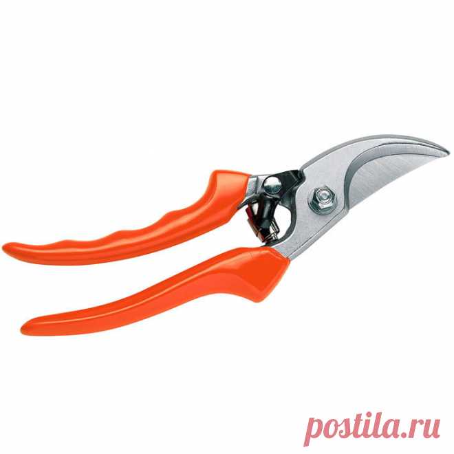 У садового секатора Stihl PG 20 (универсальный) внутреннее углубление для перекусывания проволоки, замок, закрываемый одной рукой. Диаметр веток до 25 мм. Предназначен для виноградарства, плодоводства, садоводства, ухода за садом и парком.