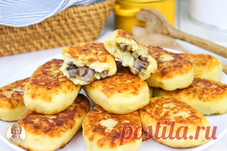 Картофельные зразы с грибами с румяной корочкой! Вкусно и просто | Коршикова Любовь — Рецепты | Дзен