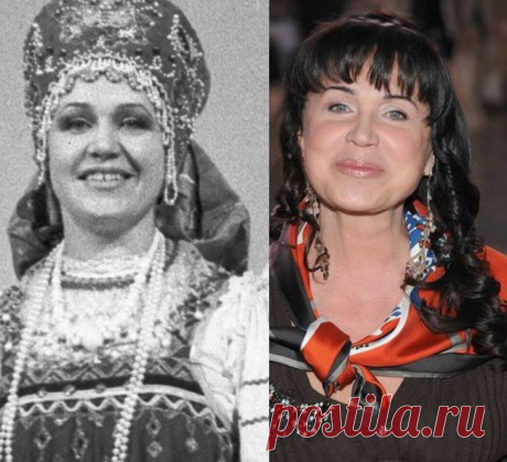 Надежда Бабкина 1998 и 2009