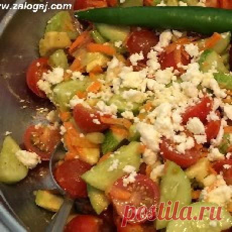 Seoska salata / recept - Zalogaj