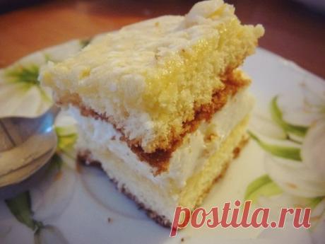 Бисквитный торт на выходные | Школа шеф-повара