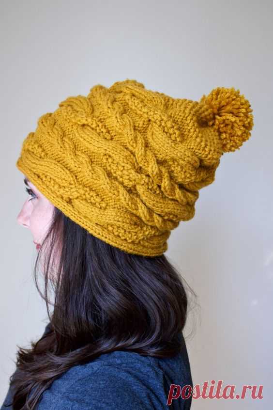 100 модных идей: вязаные шапки 2017 года на фото