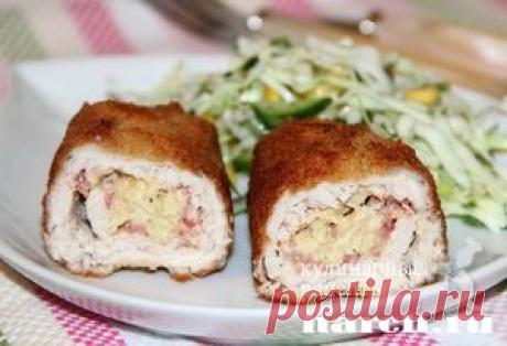 Куриные котлеты с начинкой “Воронцовские” | Харч.ру - рецепты для любителей вкусно поесть