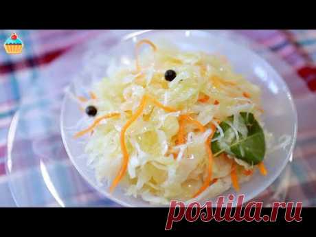 Как приготовить настоящую КВАШЕНУЮ КАПУСТУ. Рецепт вкуснейшей соленой капусты. Очень просто.