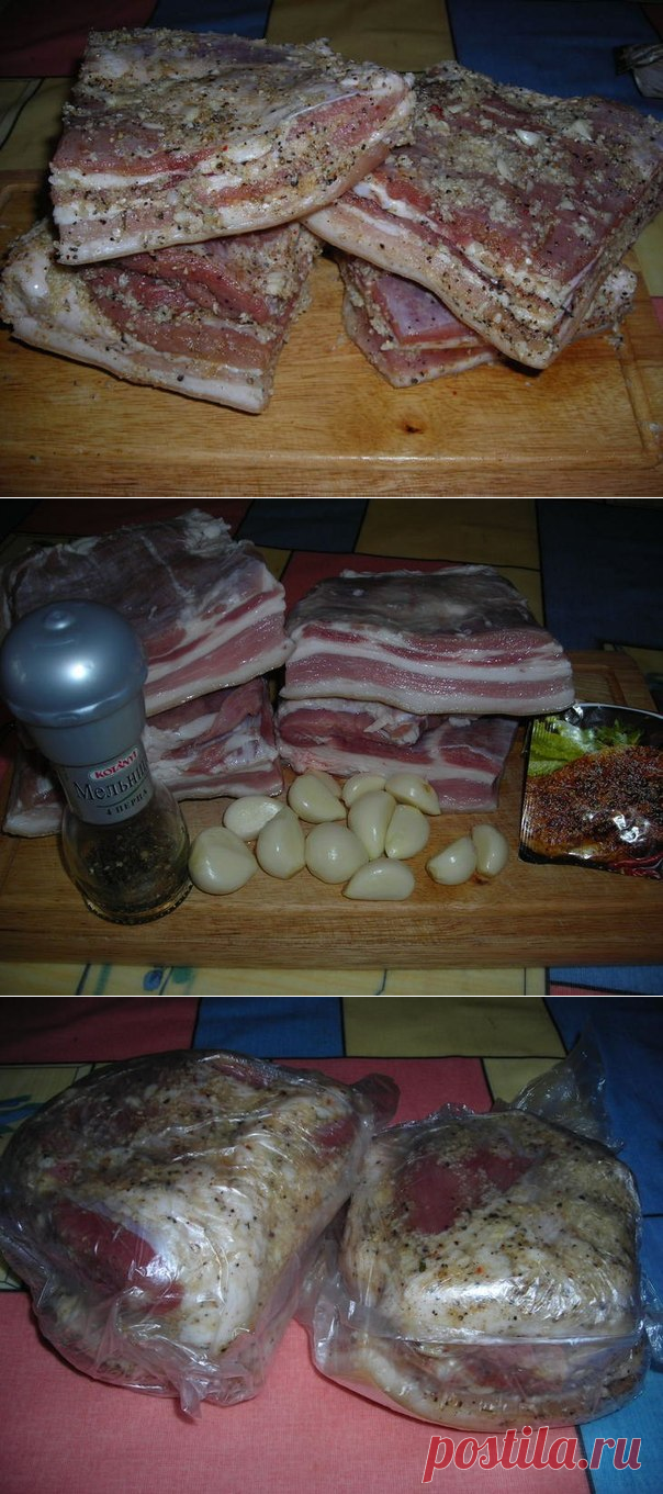 Свиная грудинка (в пакетах)