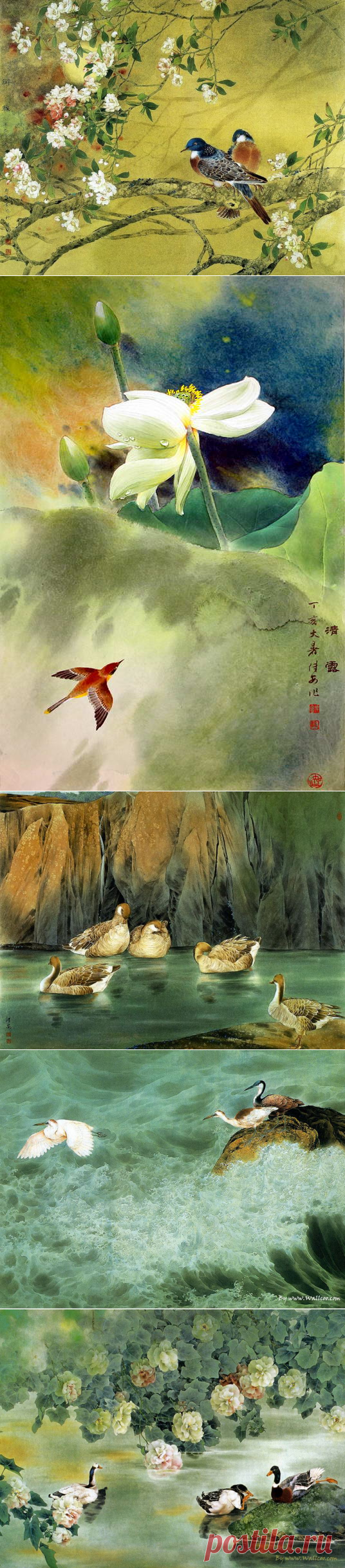 Китайский художник Zou Chuanan