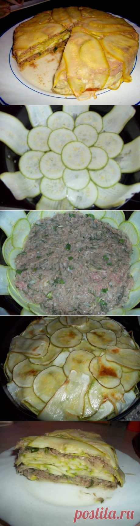 Диетический тортик из кабачков — Вкусные рецепты