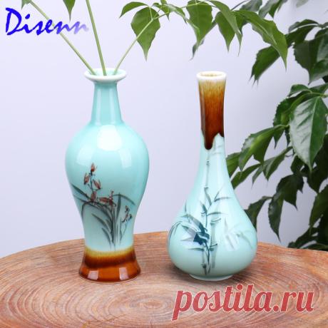 vase modern Picture - More Detailed Picture about HAND PAINTING Chinese Porcelain Flower Vases Antique Ceramic Decorative Flower Vase For Wedding Decoration Free Shipping Picture in Vases from Disenn | Aliexpress.com | Alibaba Group