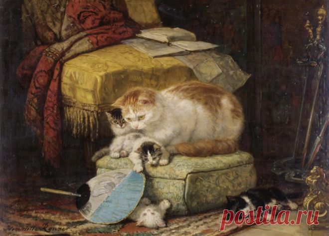 Генриетта Роннер-Книп (1821 - 1909) - Биография художника, известные произведения, выставки | Артхив