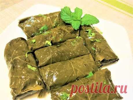 ДОЛМА. Все Тонкости Приготовления.  Вы ещё не готовили? Meat in Grape Leaves.