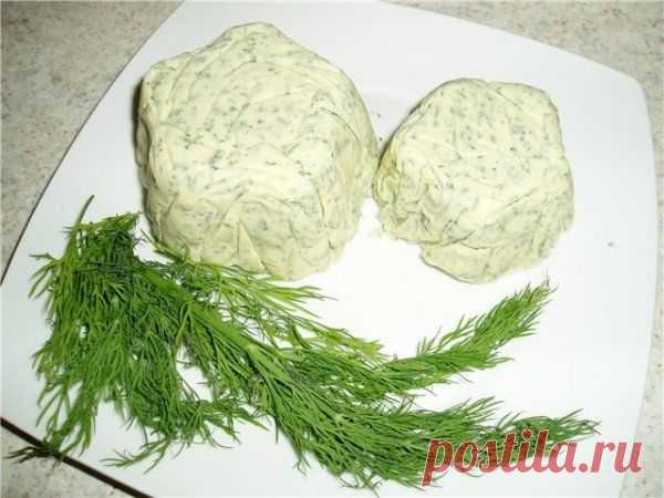 Масло с зеленью »