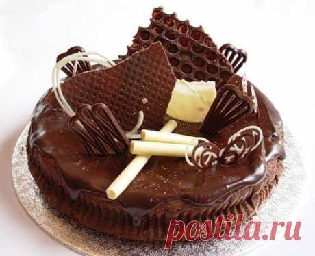 Шоколадный торт – праздник любимого вкуса! / Простые рецепты