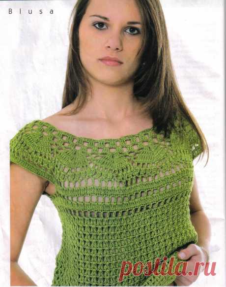 Blusas Ganchillo