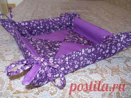 текстильная коробочка / Прочие виды рукоделия / Шитье