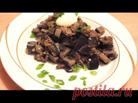 Рецепт: Жареные баклажаны &quot;Как грибы&quot; на RussianFood.com