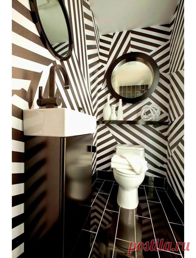 Креативные обои для ванной — Наши дома