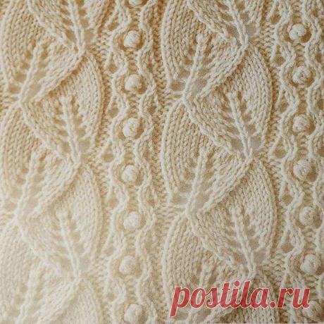 Узоры спицами.