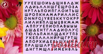 Тест: название какого цветка вы увидели первым? Согласно эмоциональной психологии, первое название цветка, которое вы увидите в этом квадрате, может отражать множество аспектов вашей жизни и личности! Итак, название какого цветка вы увидели первым:…