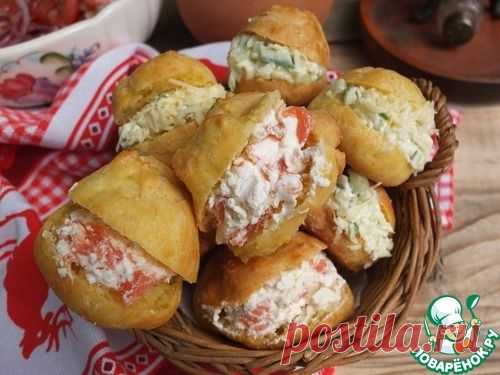 Французские булочки "Гужеры" с начинкой - кулинарный рецепт