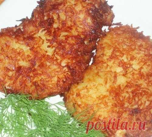 Куриная отбивная в картофельной панировке