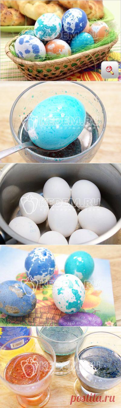 Пасхальные яйца «динозавриков» - . Пасхальные рецепты