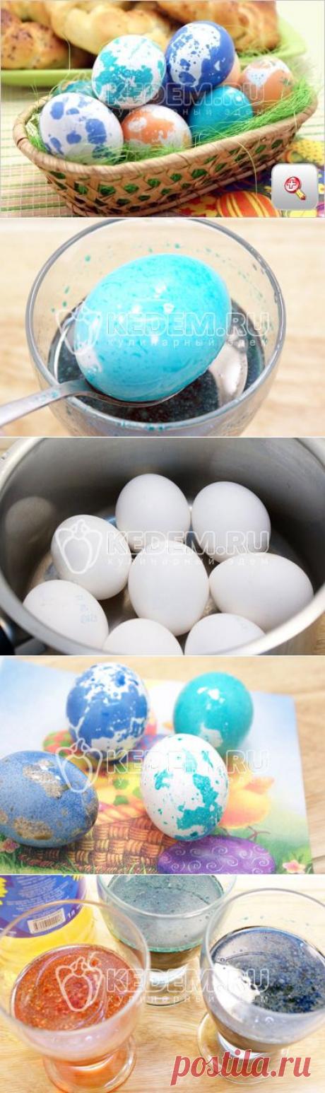 Пасхальные яйца «динозавриков» - . Пасхальные рецепты