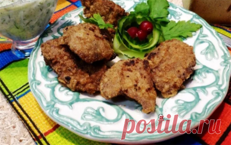 Сочная и нежная куриная печенка в хрустящей корочке + вкуснейший кефирный соус - теперь я готовлю только так!
