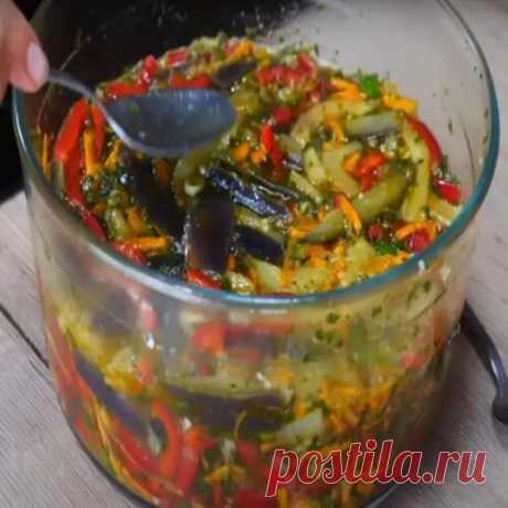 Маринованные баклажаны. Самая любимая закуска: подходит к любым блюдам - В кастрюльке - Медиаплатформа МирТесен
